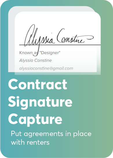 Contract signature capture tool for collecting digital signatures