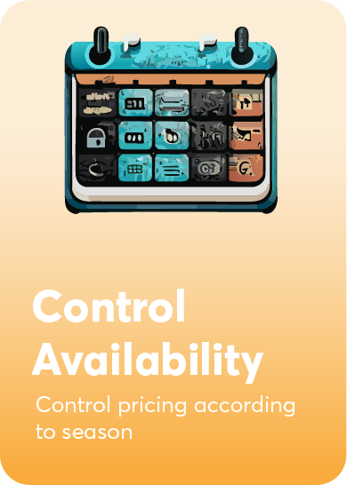 Availability control tools for managing property availability across platforms