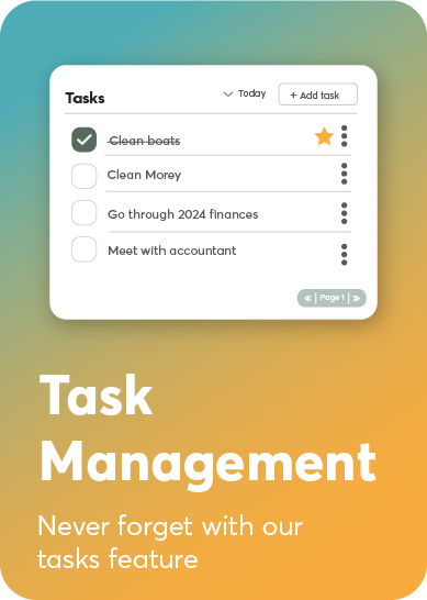 Task management tool for assigning and tracking property-related tasks